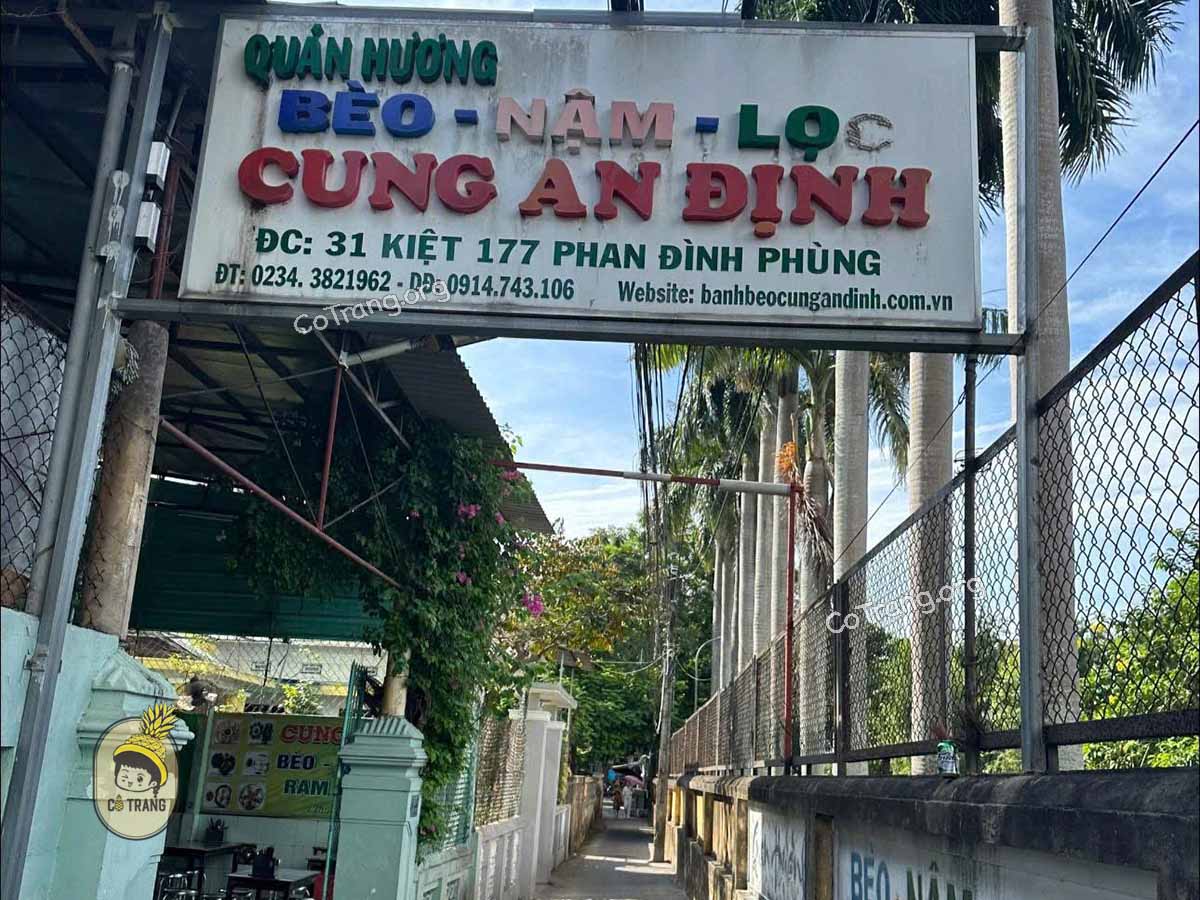 Khám phá Quán Hương - Bèo Nậm Lọc Cung An Định Huế, menu, review