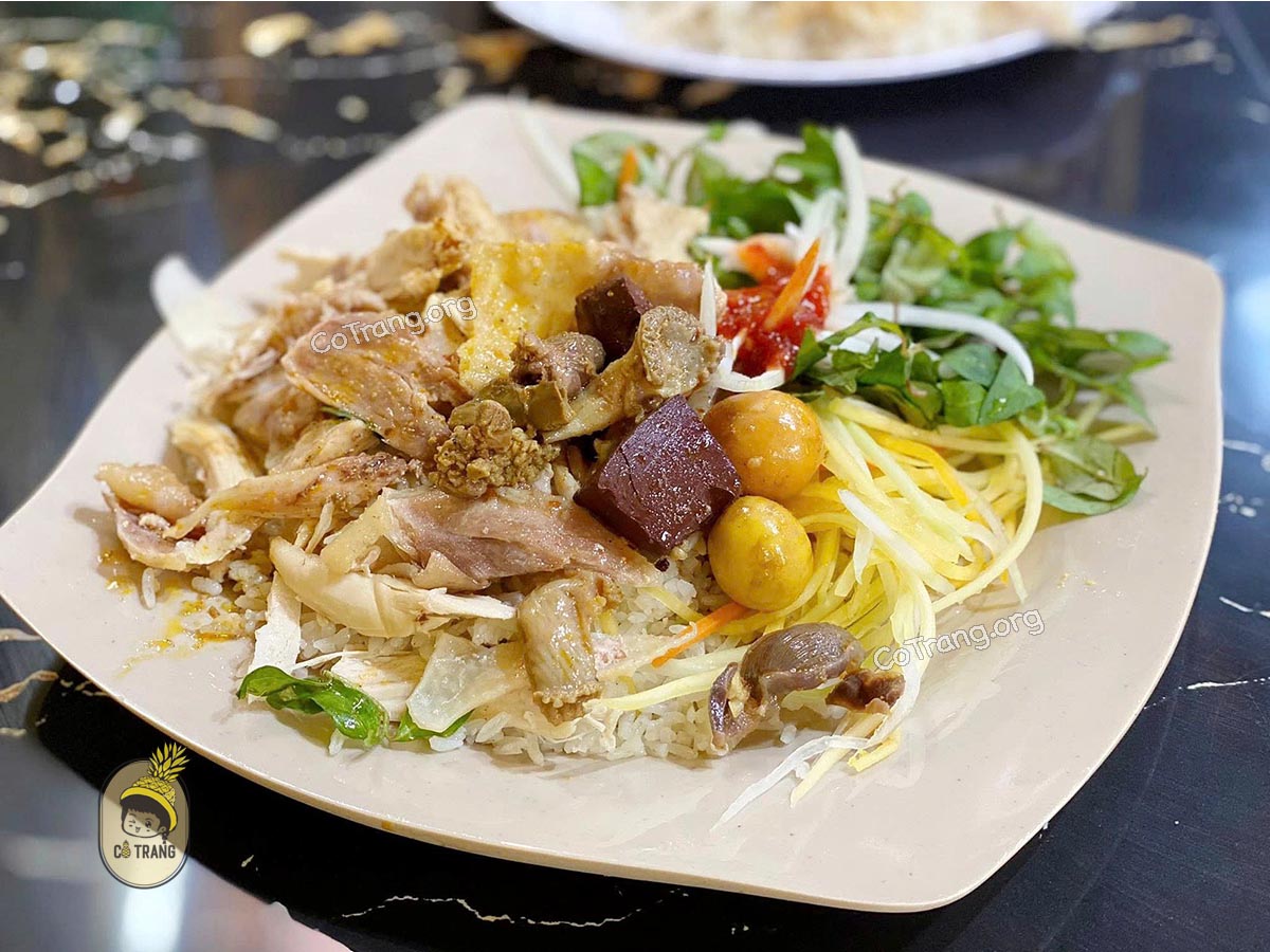 Menu Cơm gà Nga Hội An