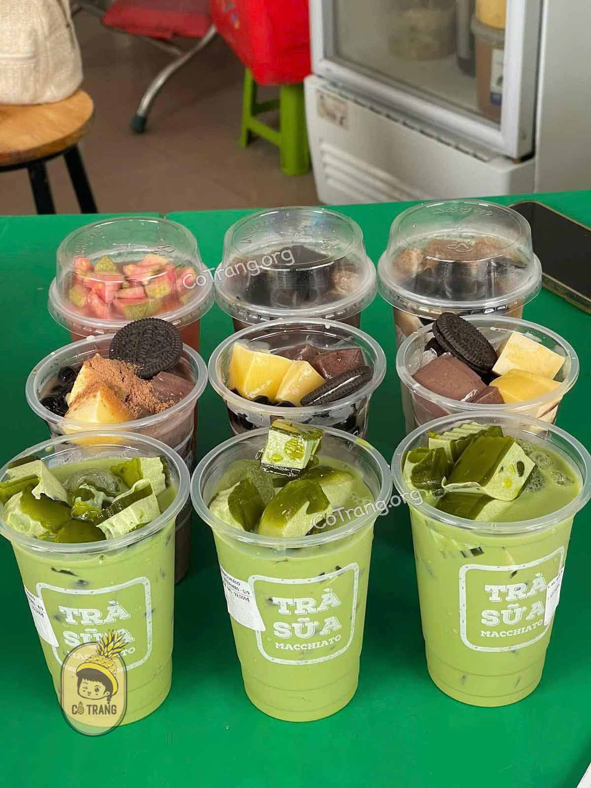 Menu tại Trà Sữa & Rau má Macchiato Quảng Ngãi
