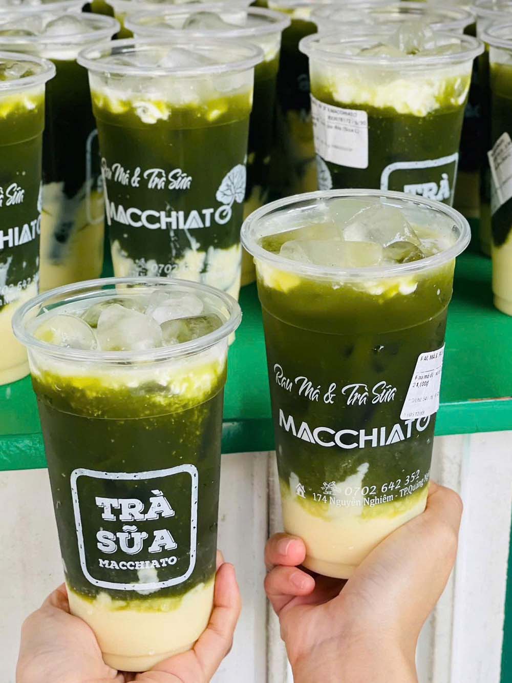 Menu tại Trà Sữa & Rau má Macchiato Quảng Ngãi