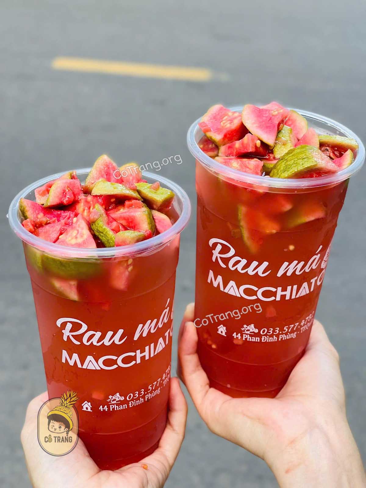 Menu tại Trà Sữa & Rau má Macchiato Quảng Ngãi