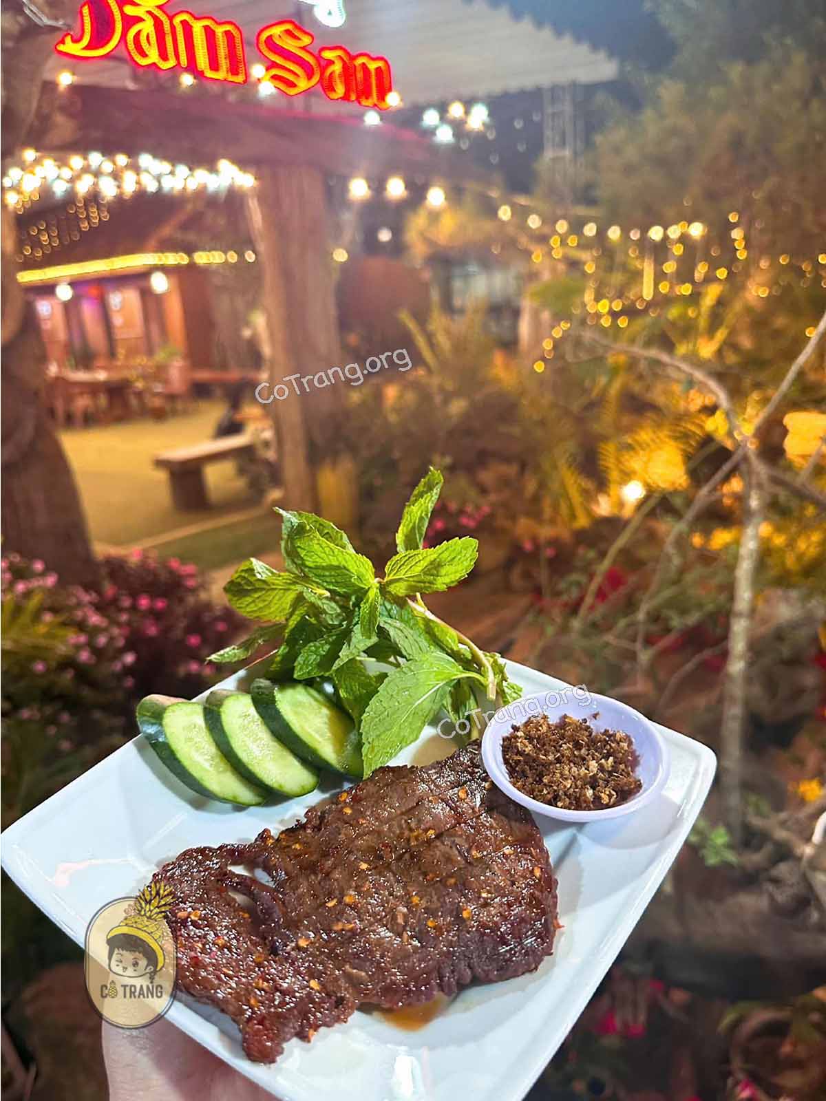 Menu Nhà hàng Dăm San Gia Lai