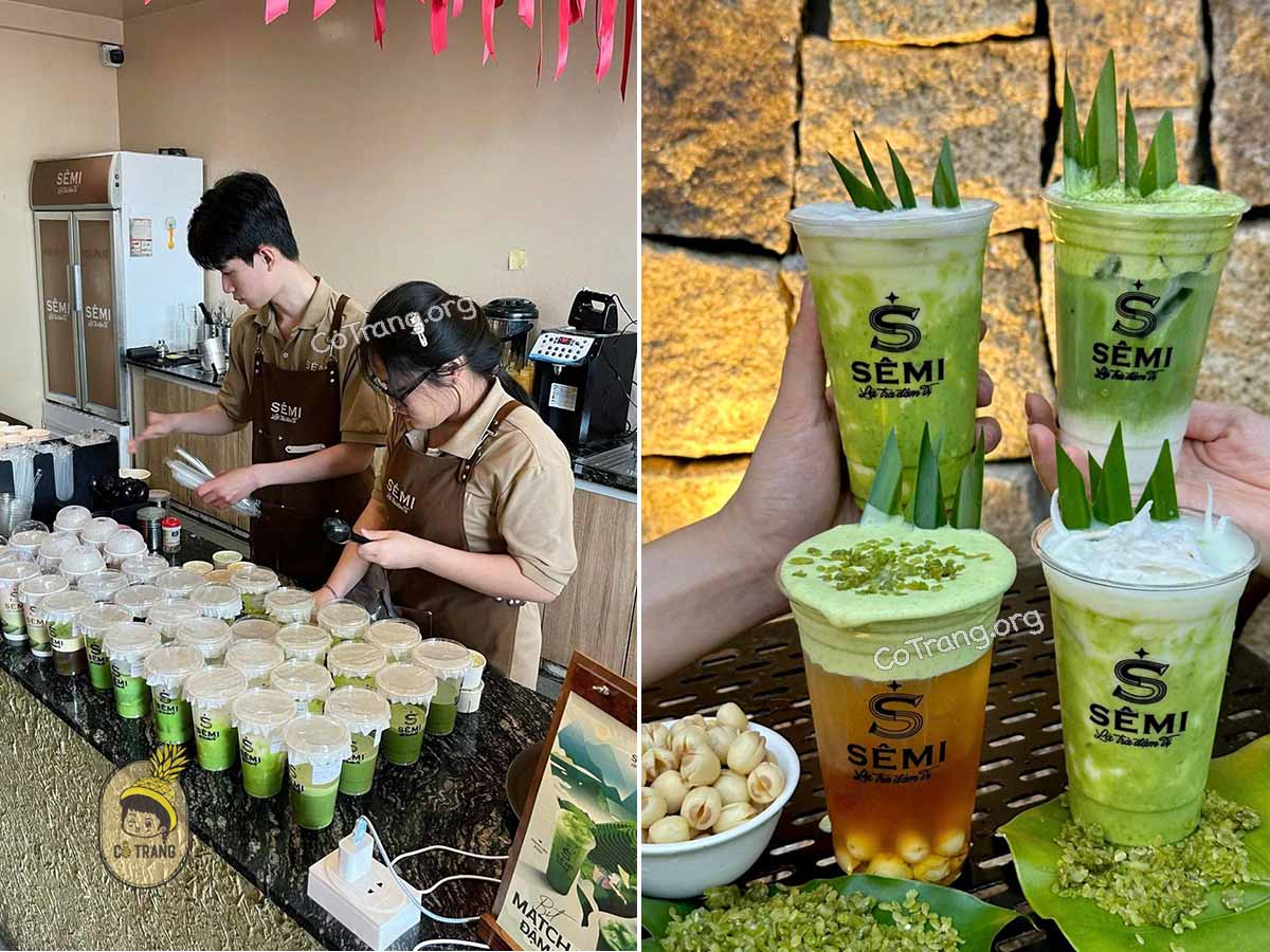 Trà sữa SÊMI - C5-02 Đường Số 6, Ngọc Bảo Viên, Quảng Ngãi