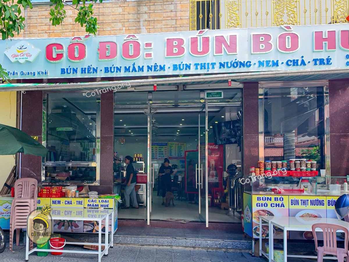 Bún Cố Đô Đồng Hới - Quán bún bò Huế chuẩn ngon và đông khách, menu, review