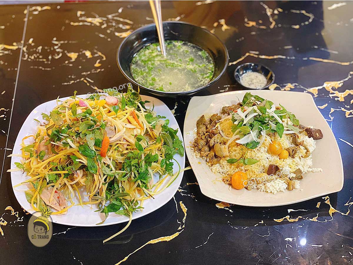 Menu Cơm gà Nga Hội An