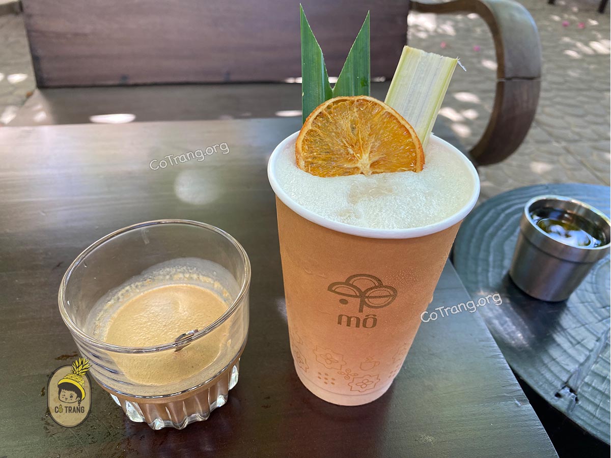 Menu tại MÔ Coffee and Tea Đồng Hới
