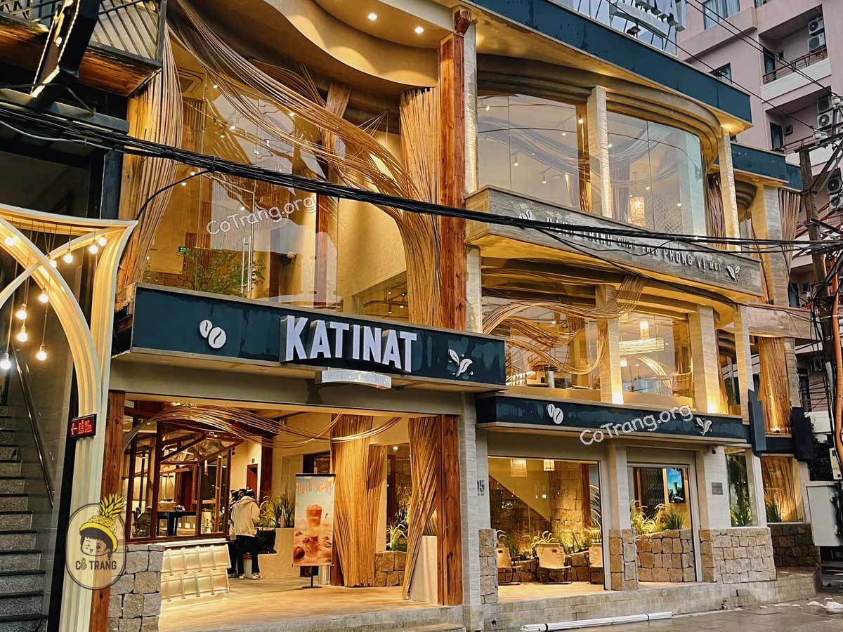 Katinat Quy Nhơn - Quán Cafe Độc Đáo, Siêu Hit Hot cho Giới Trẻ, Menu, Review