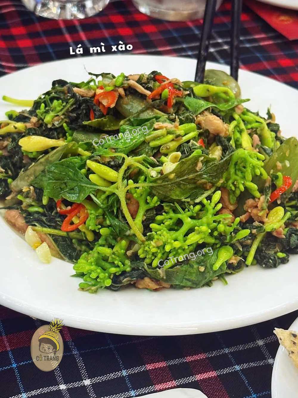 Menu Nhà hàng Dăm San Gia Lai