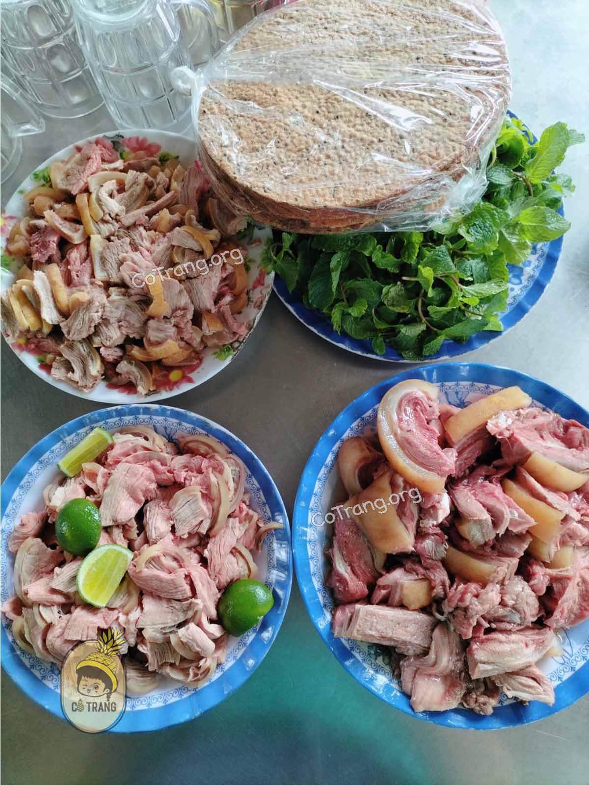 Menu tại Quán Bò Nóng Thanh Bình - Phú Quý