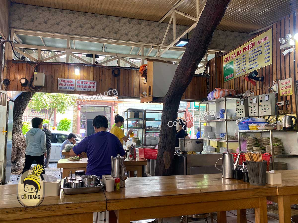 Một vài hình ảnh thực tế tại Bún Chả Cá Bà Phiến Đà Nẵng