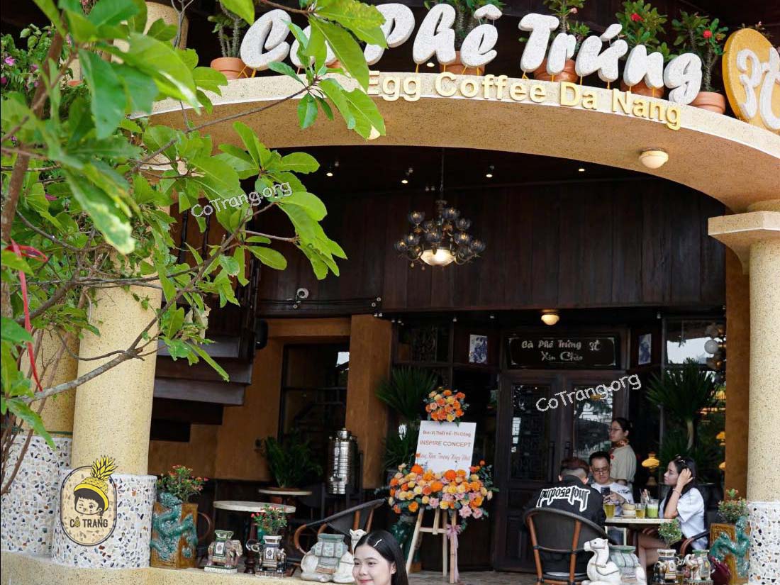 Không gian tại Cà Phê Trứng 3T Đà Nẵng