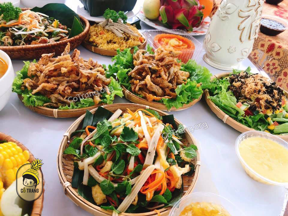 Món ăn thực tế tại Nhà Hàng Chay Ngọc Chi