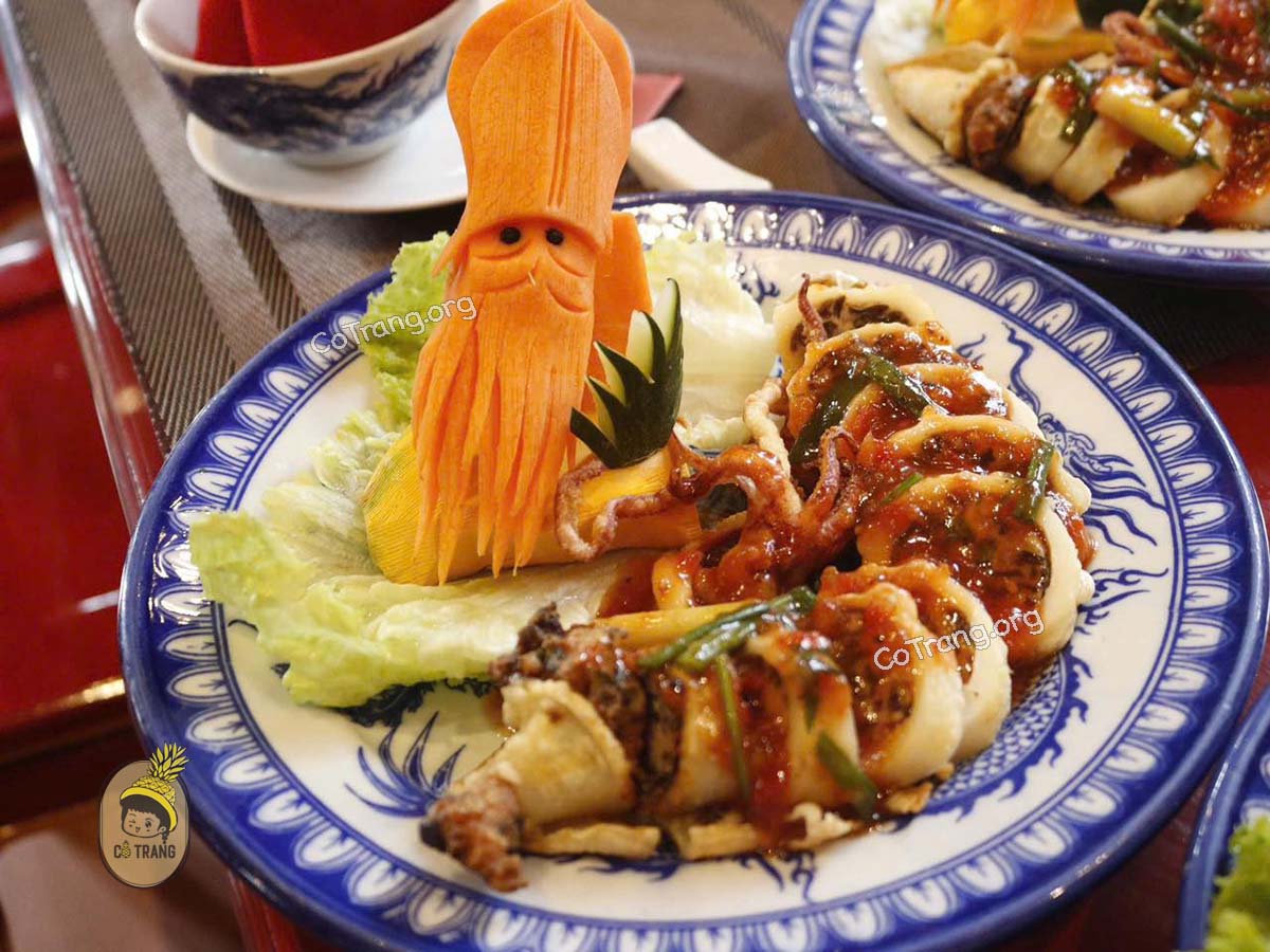 Menu tại Nhà Hàng Không Gian Xưa Huế