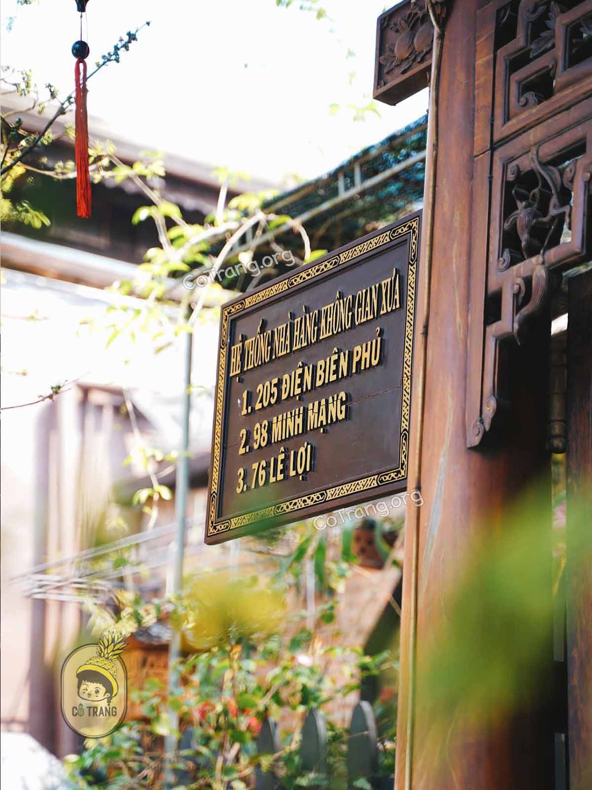 Không gian tại Nhà Hàng Không Gian Xưa Huế