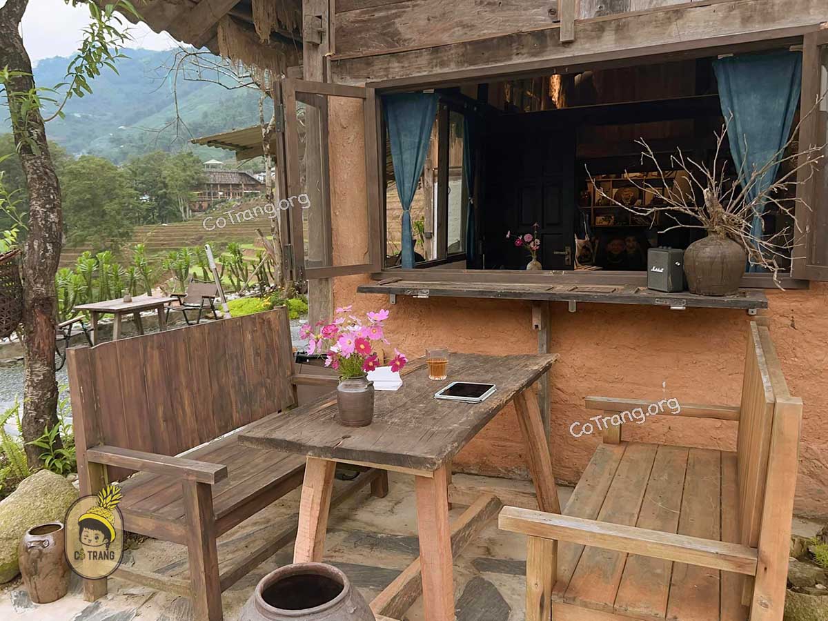 Không gian thực tế tại Pavi Garden Coffee Sapa 