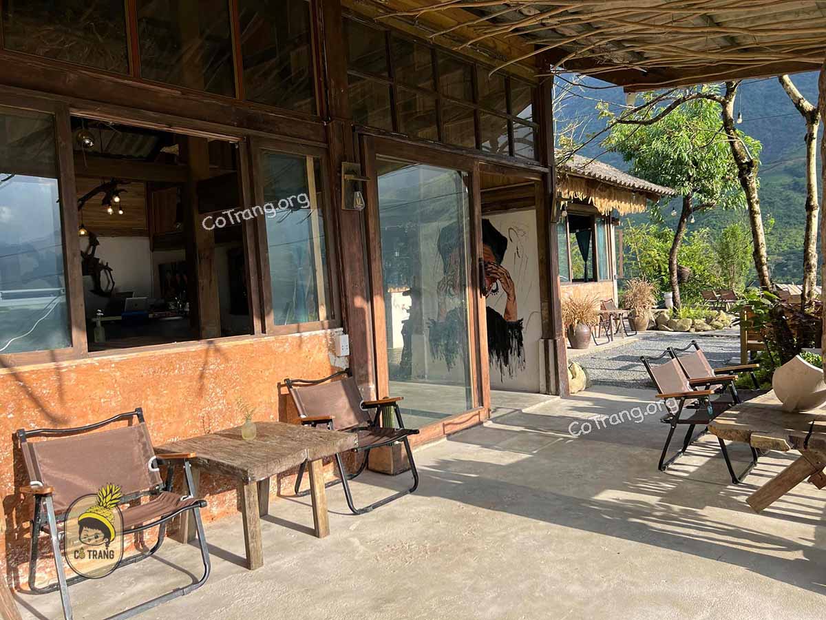 Không gian thực tế tại Pavi Garden Coffee Sapa 