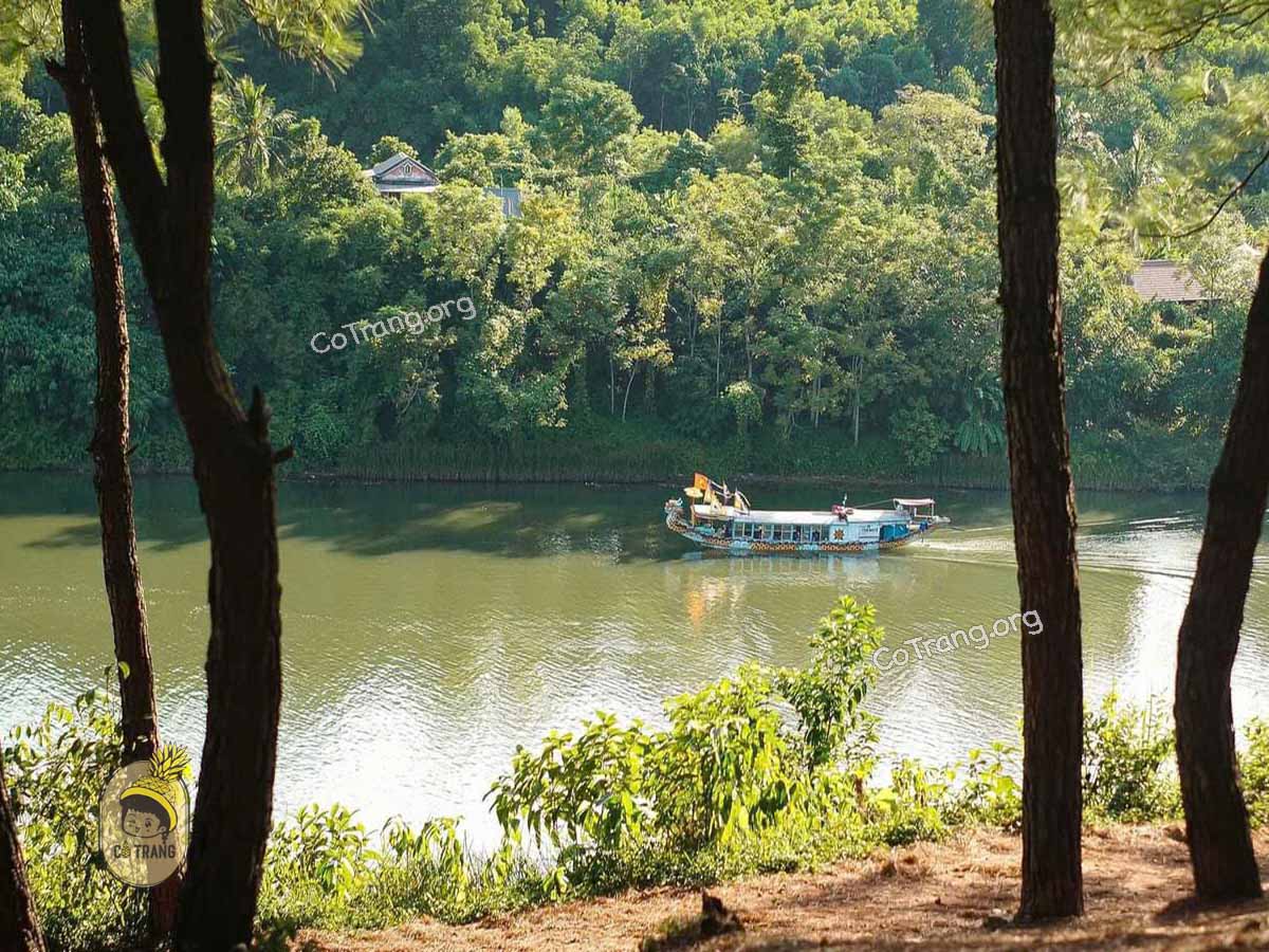 Không gian thực tế tại Đồi Vọng Cảnh Huế 