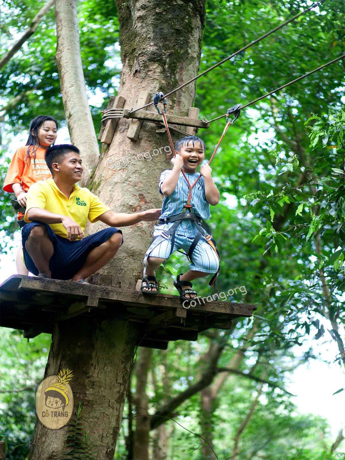 Hình ảnh thực tế tại Công Viên Ozo Park Quảng Bình (ảnh sưu tầm)