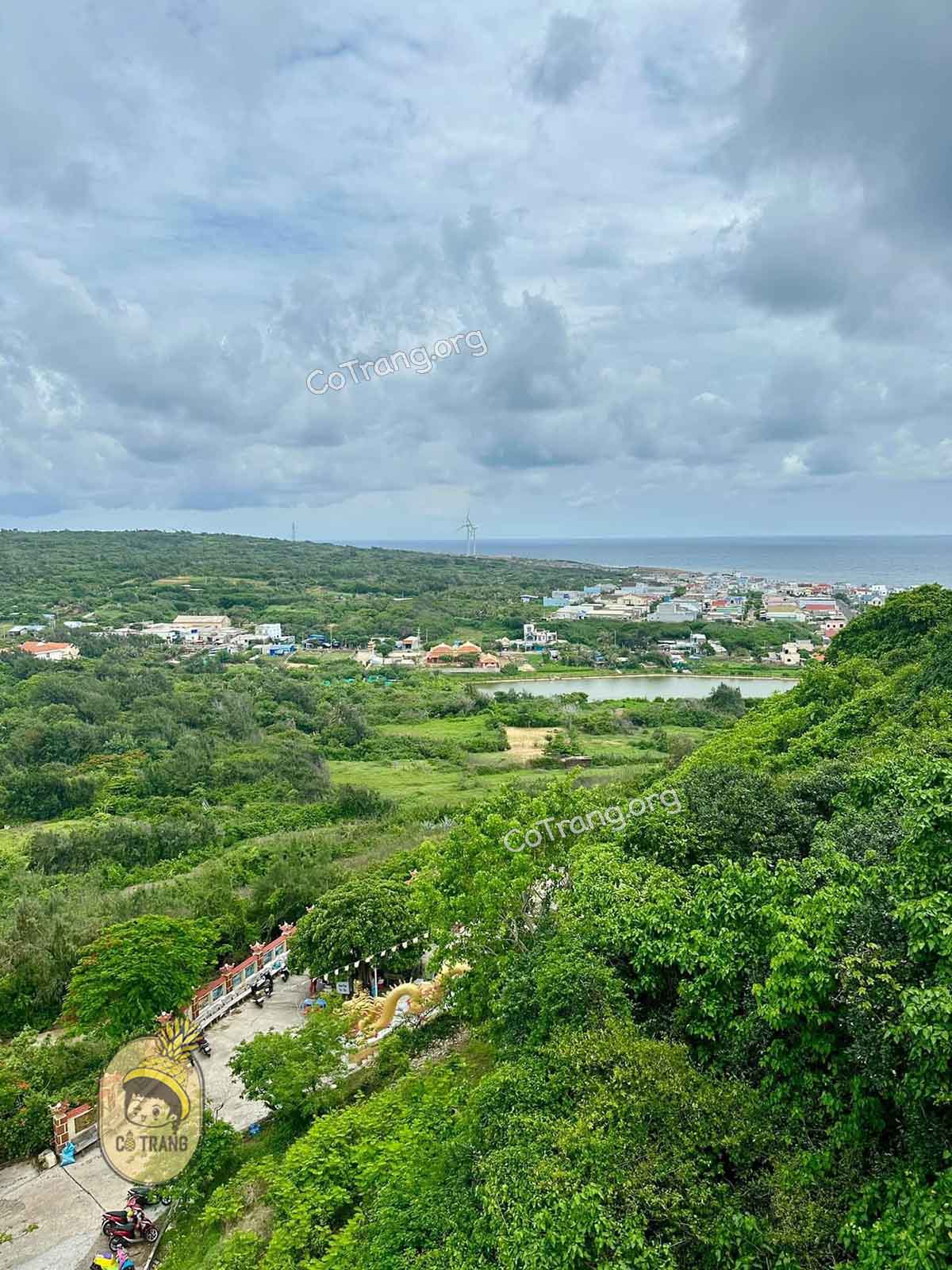 Không gian thực tế tại Núi Cao Cát Phú Quý