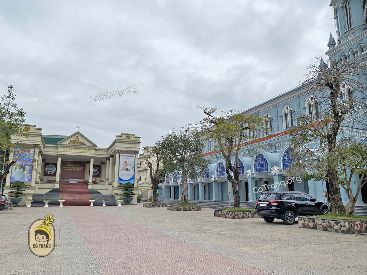 Không gian thực tế tại Nhà Thờ Chính Toà Thanh Hóa