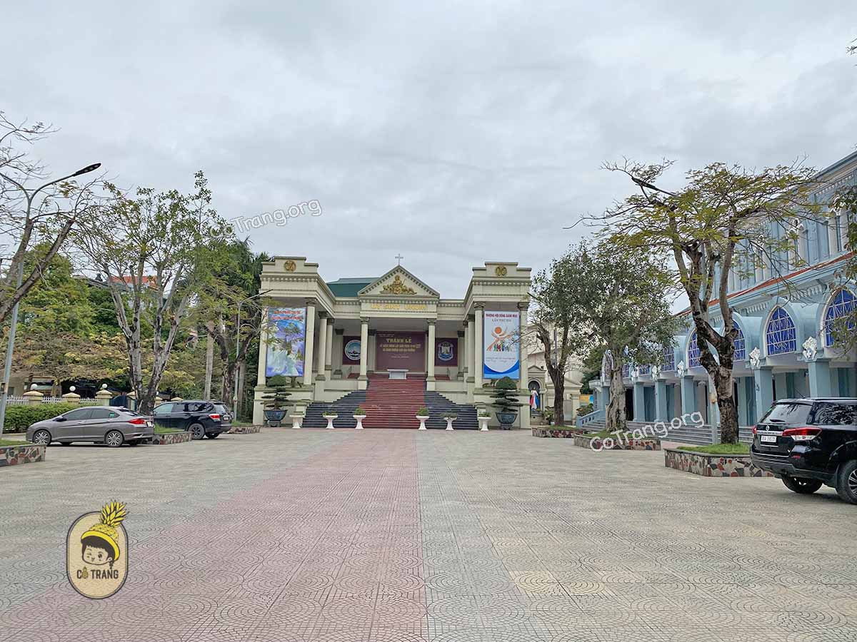 Không gian thực tế tại Nhà Thờ Chính Toà Thanh Hóa