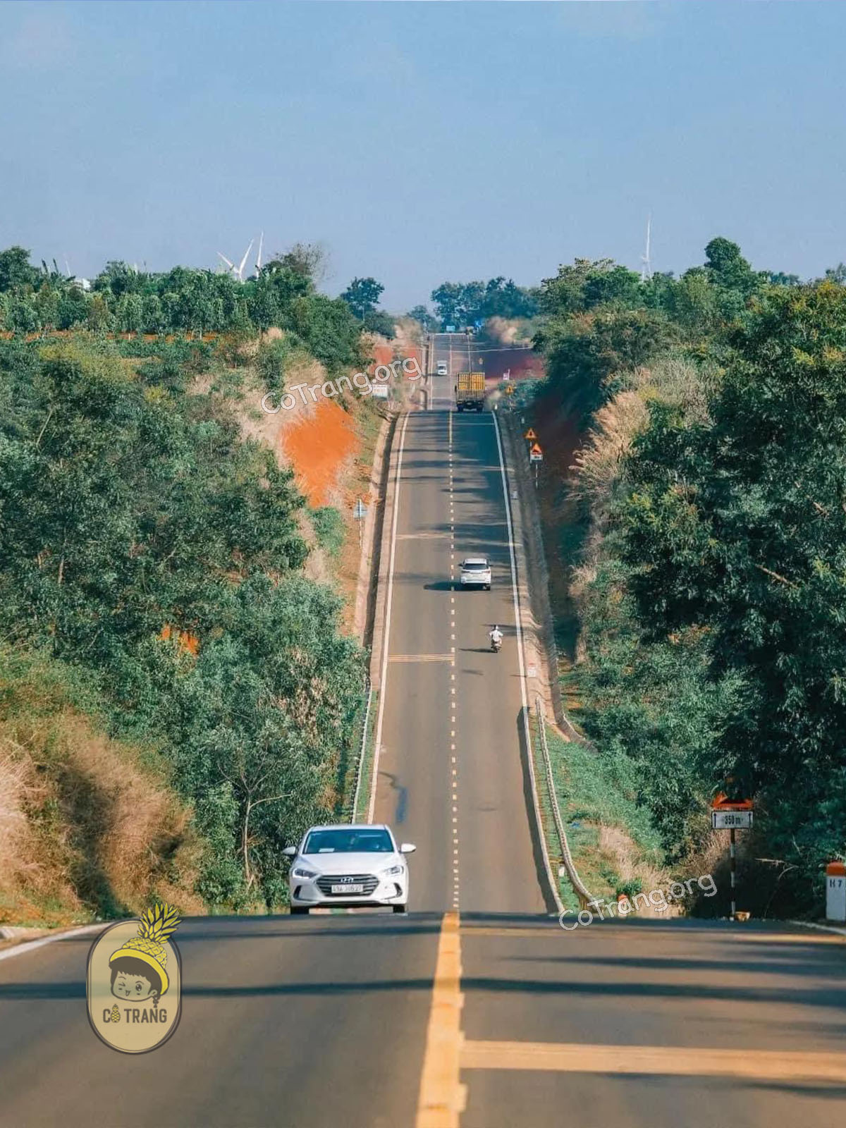 Con Đường Dốc Dựng Đứng Gia Lai - Đường tránh Pleiku đi Kon Tum (ảnh sưu tầm)