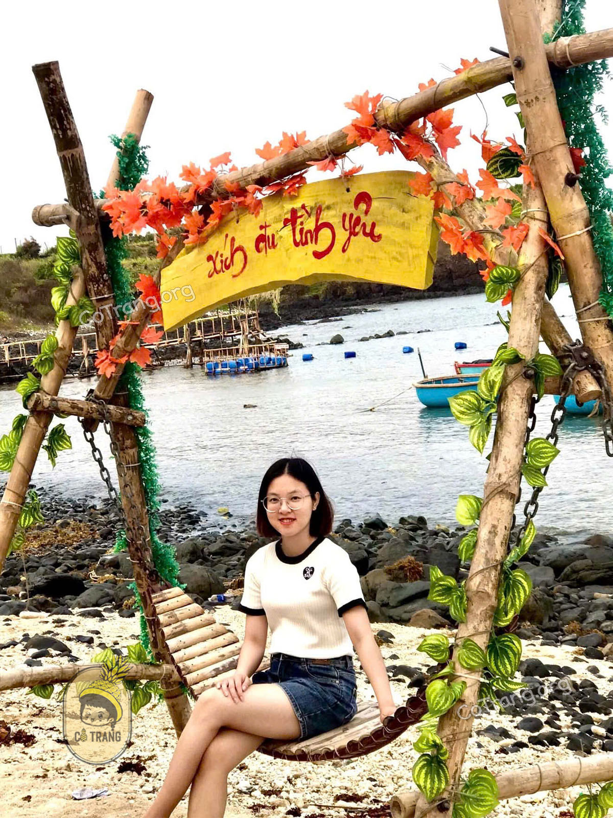 Cảnh đẹp tại Gành Yến Quảng Ngãi (ảnh sưu tầm)