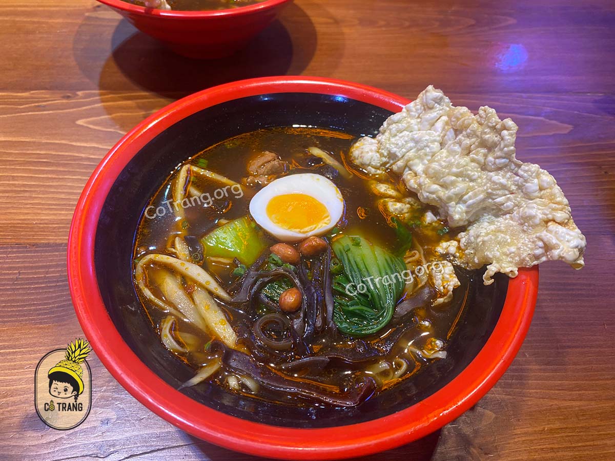 Menu Thực đơn và đồ ăn thực tế tại Mì KungFu Đà Nẵng