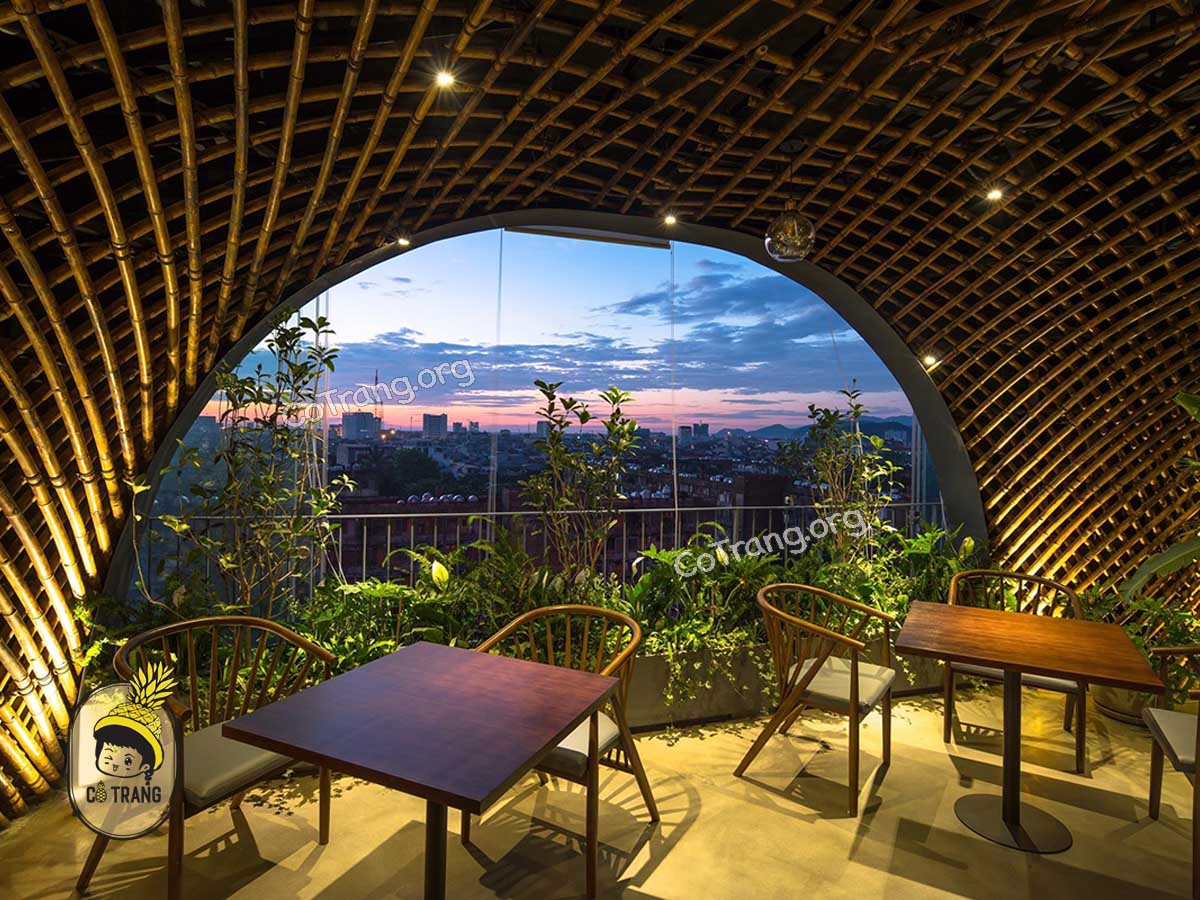 Không gian thực tế tại Nocenco Cafe Vinh