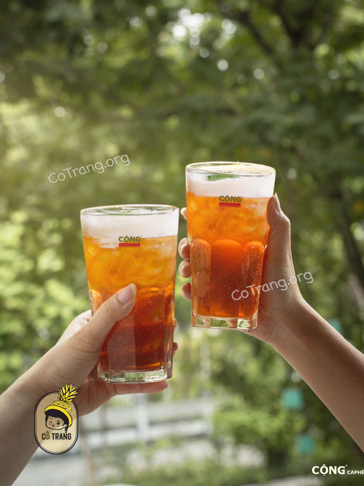 Menu thức uống tại Cộng Cafe Vinh