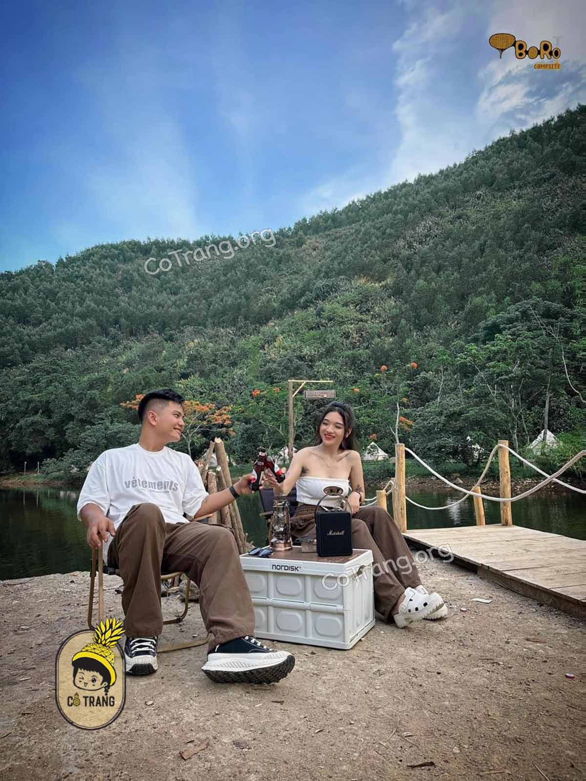 Góc sống ảo tại BoRo Campsite Đà Nẵng