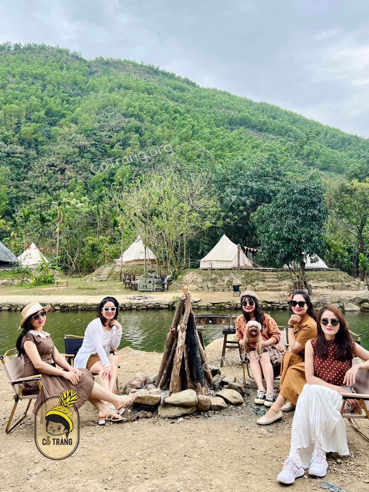 Góc sống ảo tại BoRo Campsite Đà Nẵng
