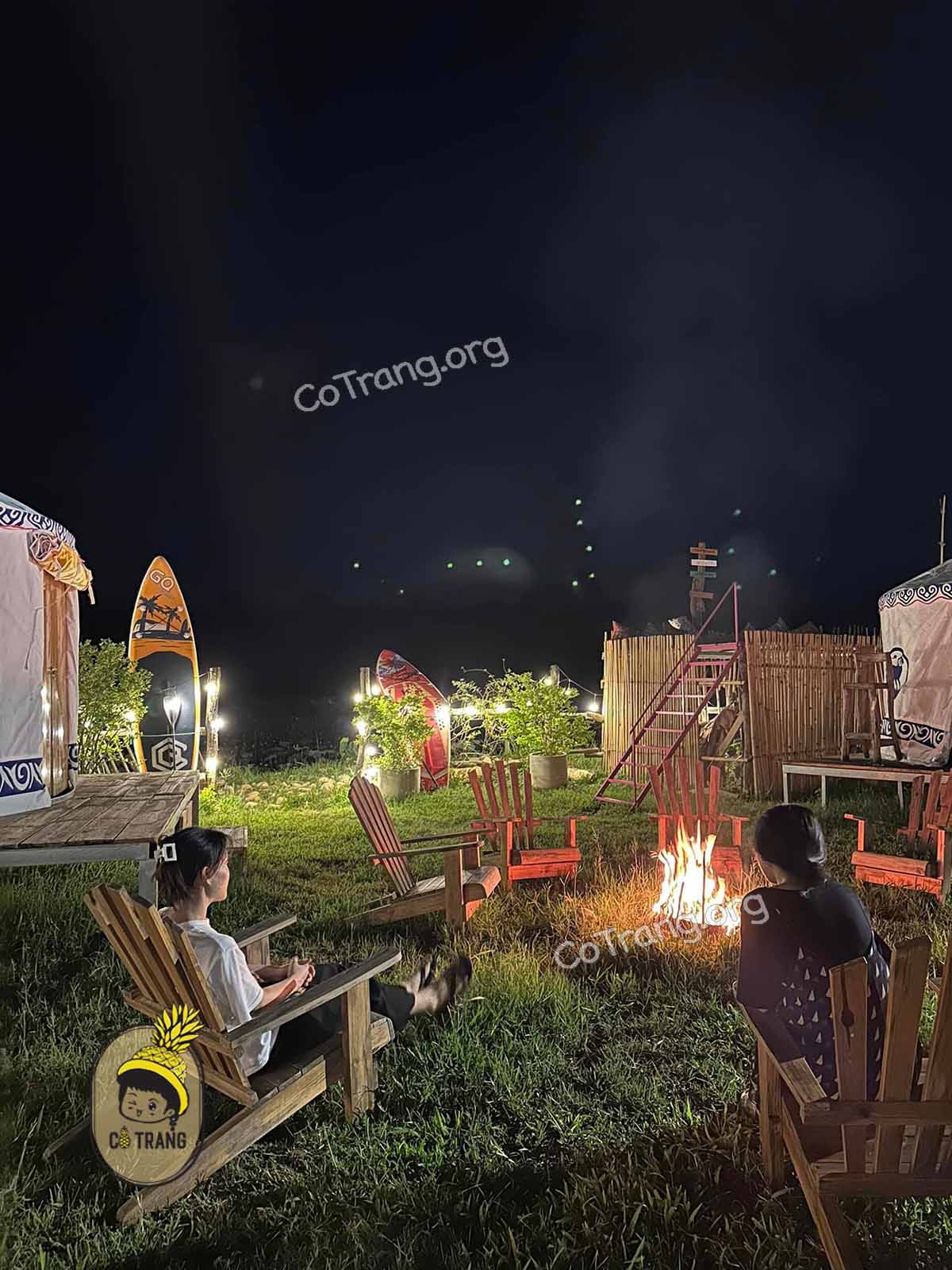 Không gian thực tế tại Hani Glamping Đà Nẵng 
