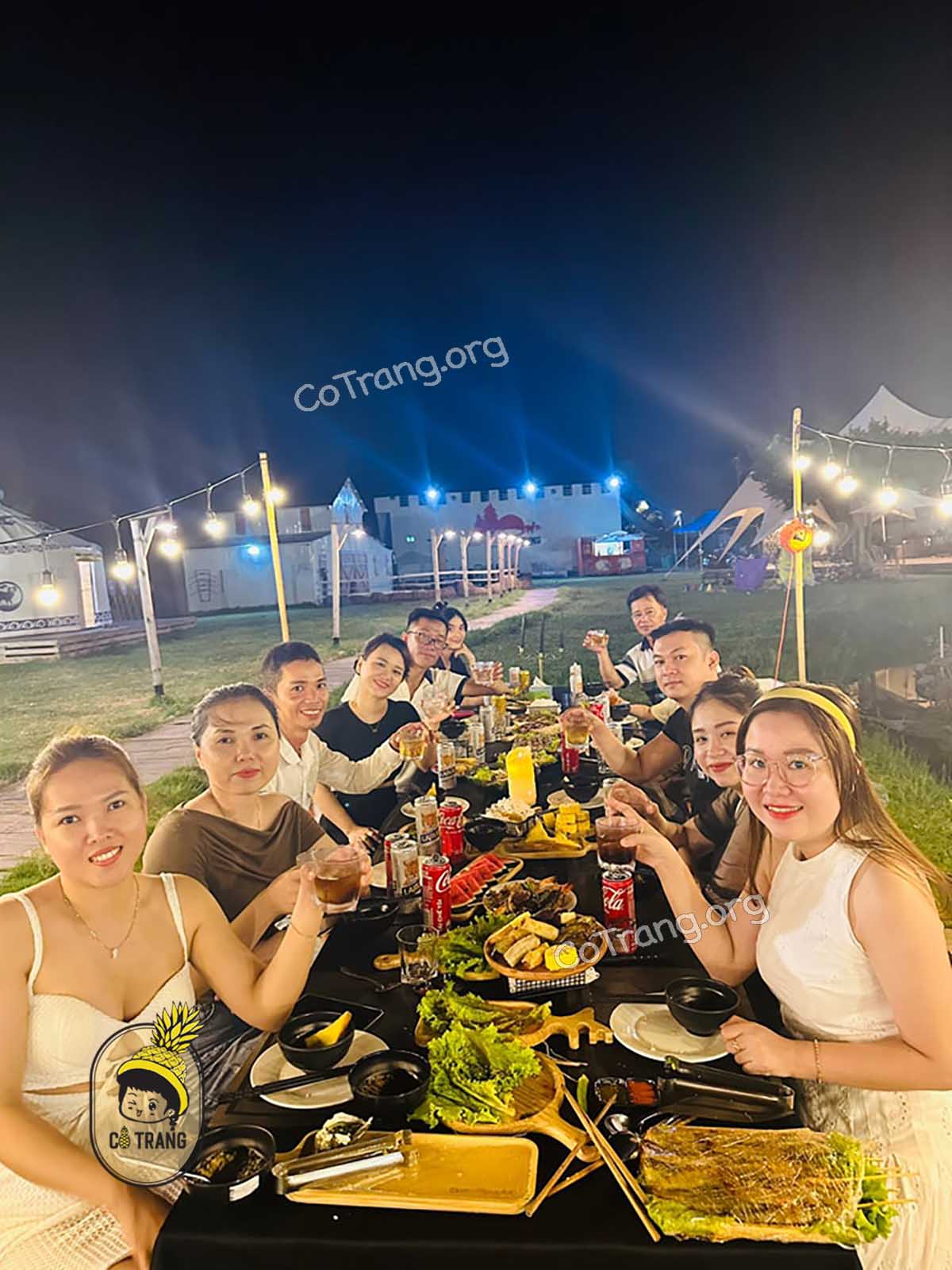 Không gian thực tế tại Hani Glamping Đà Nẵng 