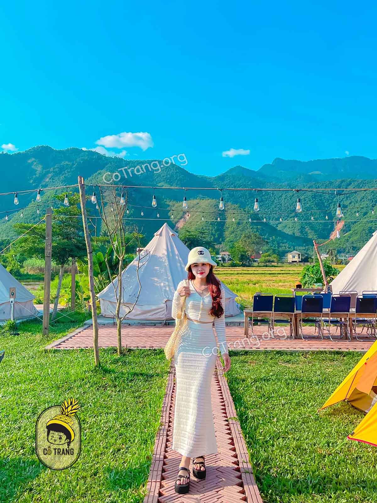 Góc sống ảo tại Hoà Bắc Ecolodge Camping Đà Nẵng