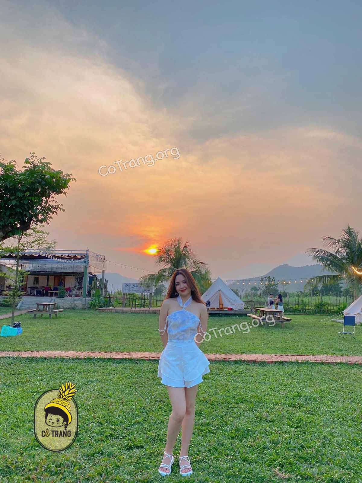 Góc sống ảo tại Hoà Bắc Ecolodge Camping Đà Nẵng