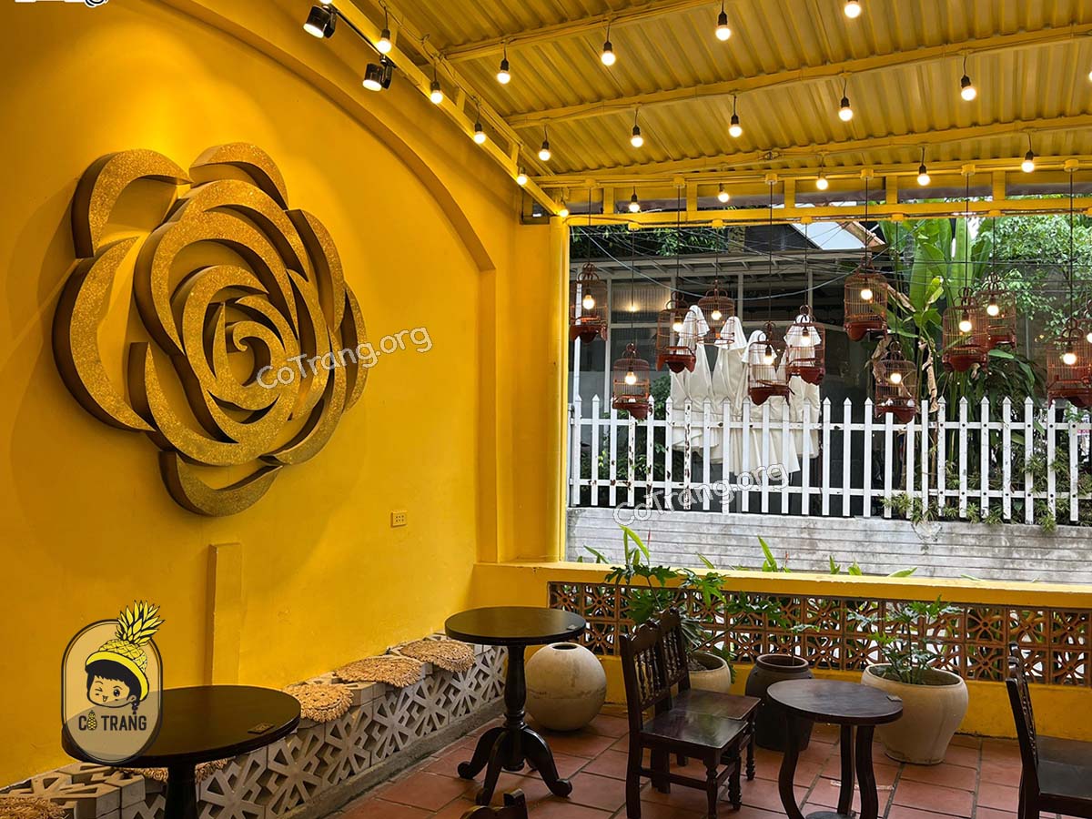 Không gian thực tế tại Trà Sữa Bông Hội An