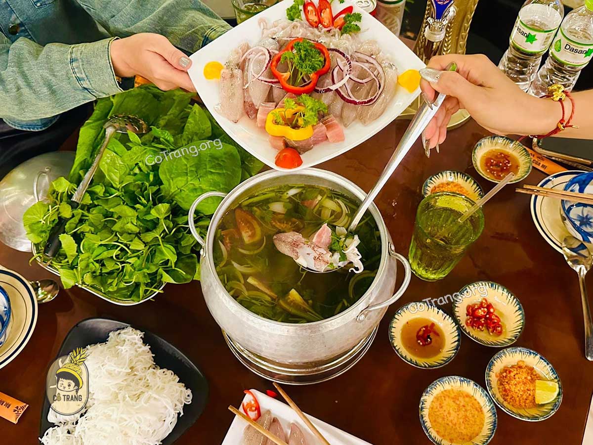 Menu món ăn tại Tiệm Lẩu Của Mị