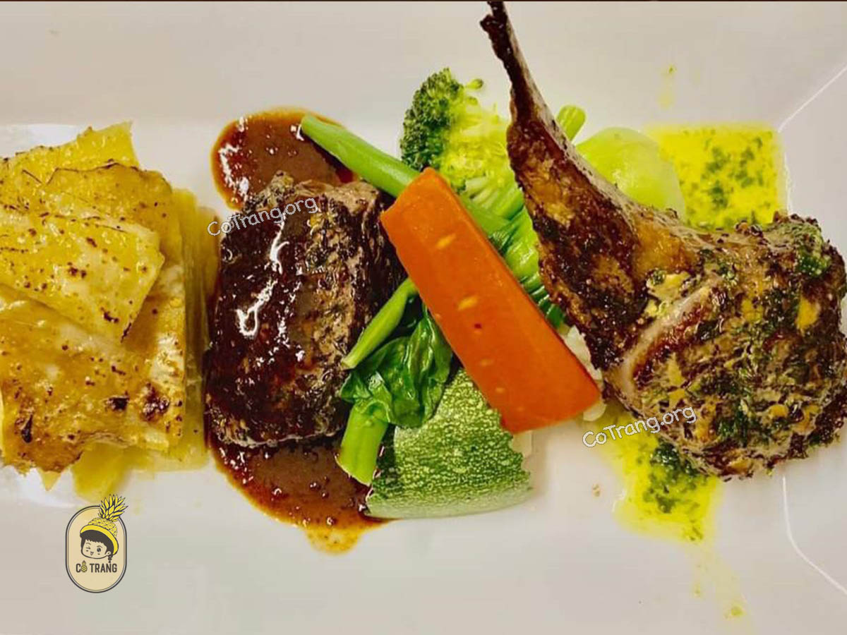 Menu món ăn tại Red Sky Steakhouse Đà Nẵng