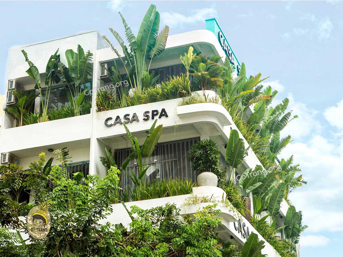 Bảng giá dịch vụ và không gian thực tế tại Casa Spa 