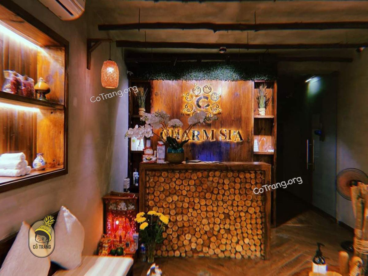 Không gian thực tế tại Charm Spa Nha Trang