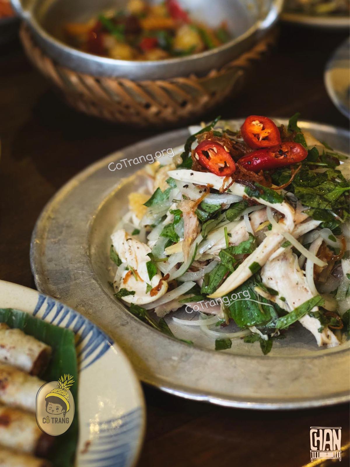 Menu món ăn tại Cơm niêu Chạn Huế