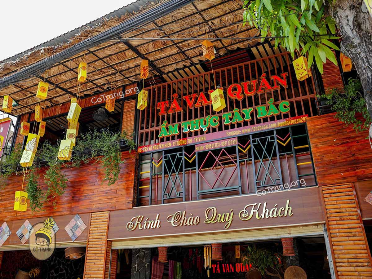 Tả Van Quán - Khám Phá Ẩm Thực Tây Bắc Ngon tại Vinh, Menu, Review 