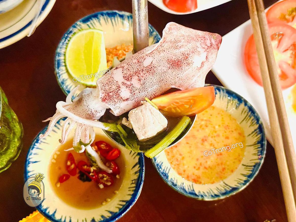 Menu món ăn tại Tiệm Lẩu Của Mị