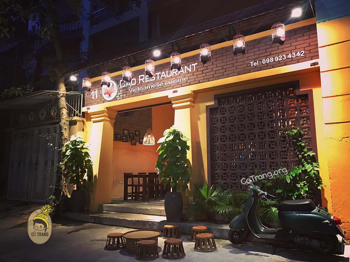 Ghé Cáo Restaurant Vinh - Thưởng Thức Bữa Cơm Nhà Ngon Đúng Vị, Menu, Review 