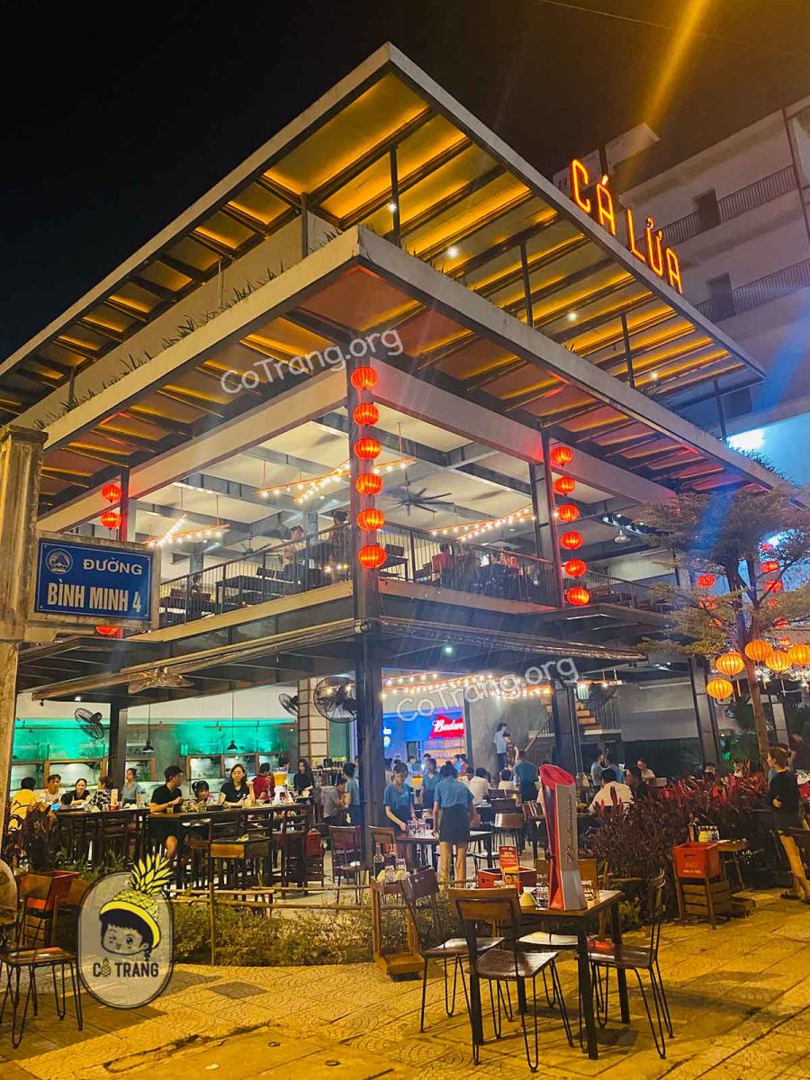 Menu thực đơn tại Nhà hàng Cá Lửa Đà Nẵng