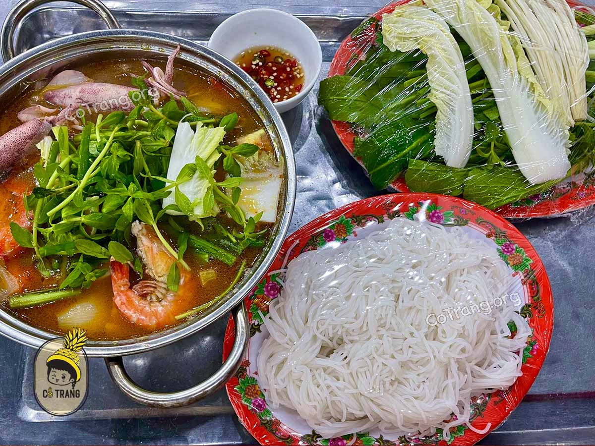 Menu thực đơn tại Hải Sản Bé Mặn Đà Nẵng