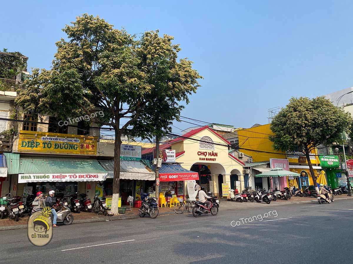 Không gian thực tế tại Chợ Hàn Đà Nẵng