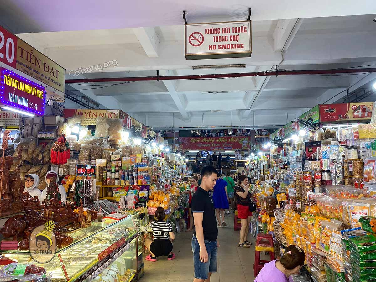 Không gian thực tế tại Chợ Hàn Đà Nẵng