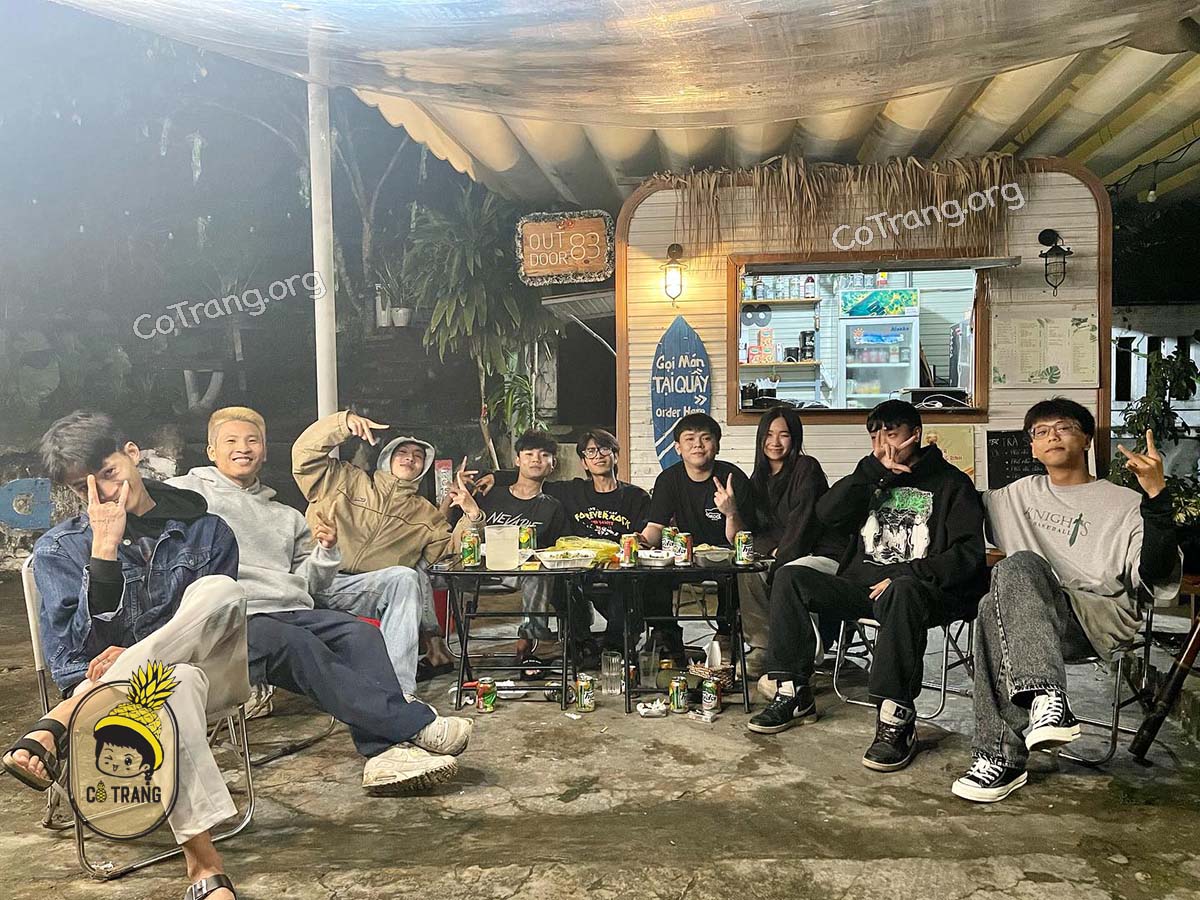 Không gian tại Outdoor 83 Ngọn Hải Đăng